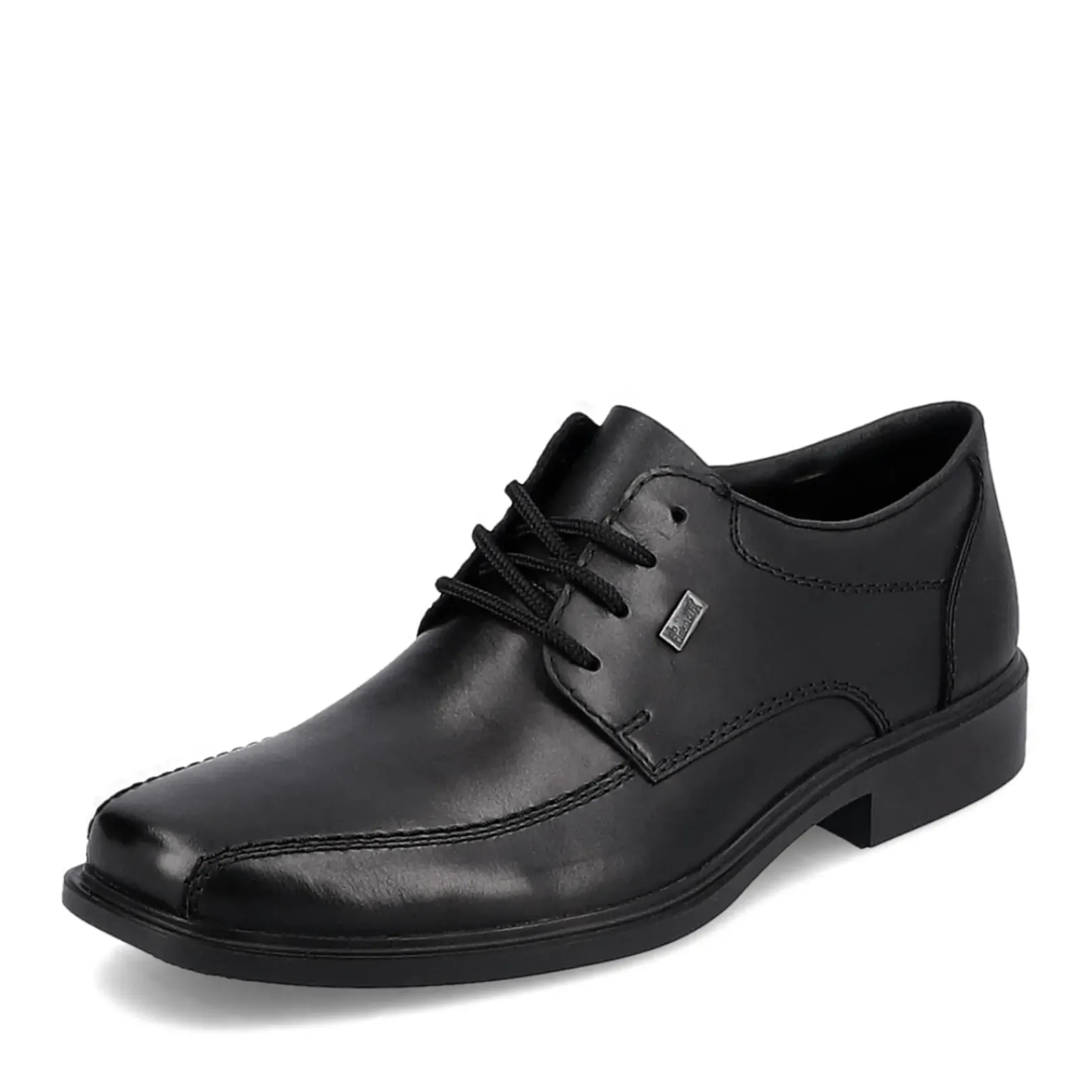 Sale Rieker Meskie Sznurowane Buty W Kolorze Ciemnej Czerni