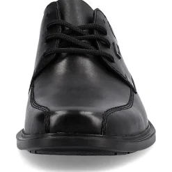 Sale Rieker Meskie Sznurowane Buty W Kolorze Ciemnej Czerni