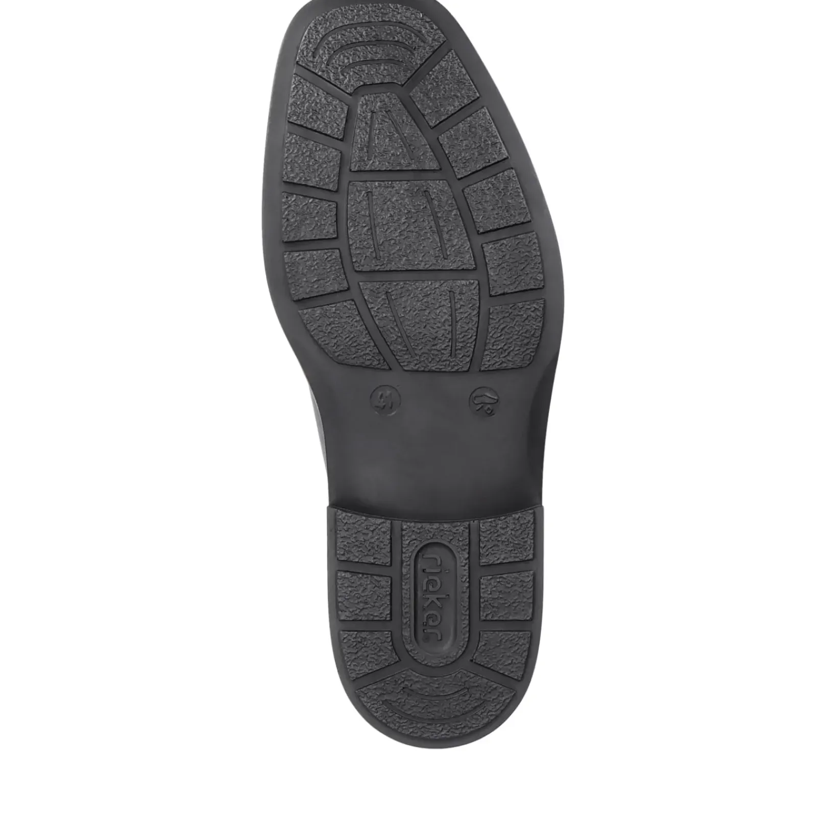 Sale Rieker Meskie Sznurowane Buty W Kolorze Ciemnej Czerni
