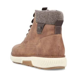 Clearance Rieker Meskie Sznurowane Buty W Kolorze Kawowo-Brazowym