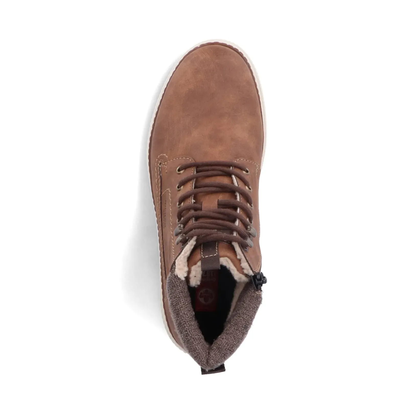 Clearance Rieker Meskie Sznurowane Buty W Kolorze Kawowo-Brazowym