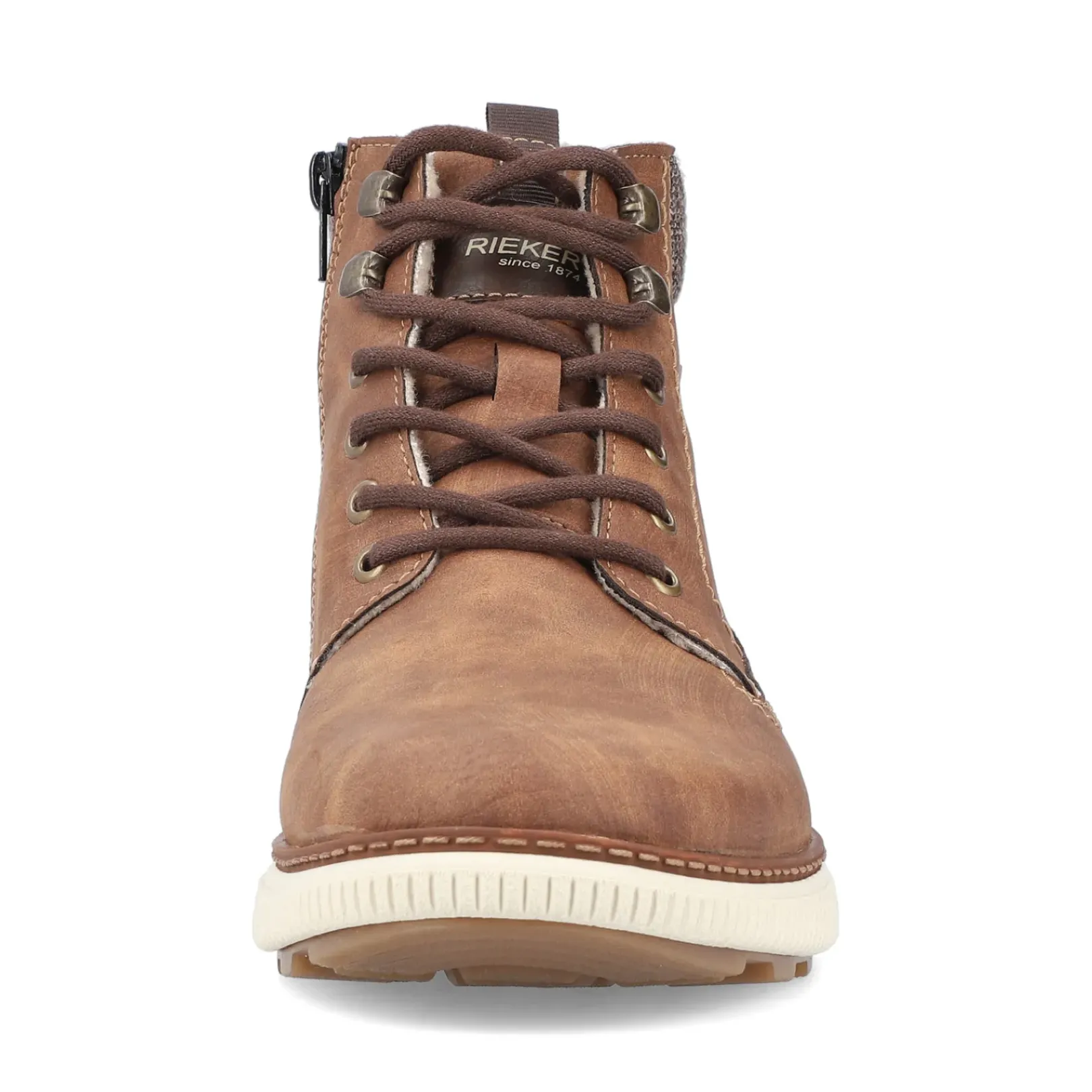 Clearance Rieker Meskie Sznurowane Buty W Kolorze Kawowo-Brazowym