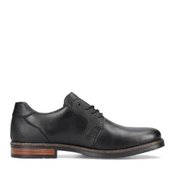 Sale Rieker Meskie Sznurowane Buty W Kolorze Czarnym, Blyszczacym
