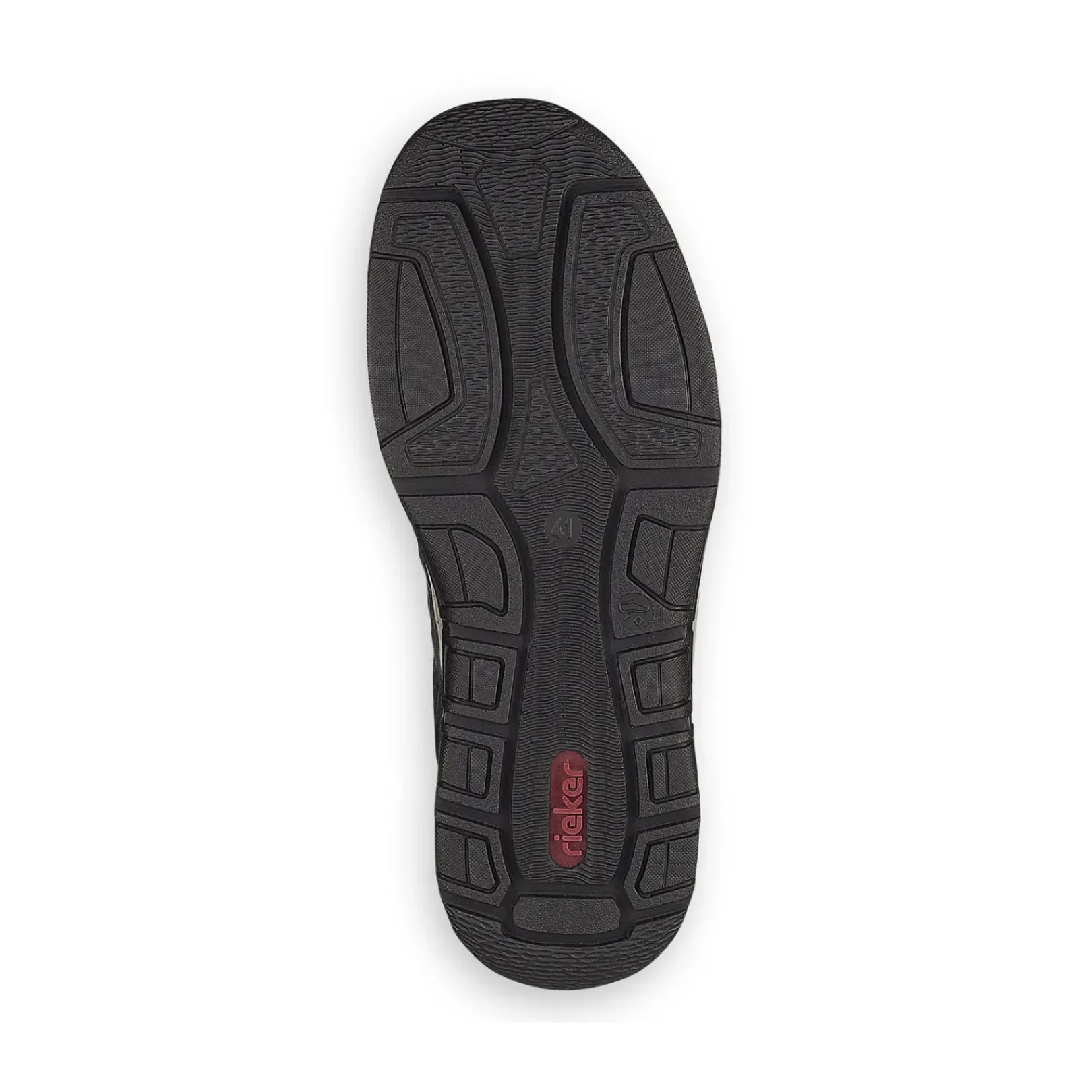 Best Rieker Meskie Sznurowane Buty Stalowo-Szaro-Biale