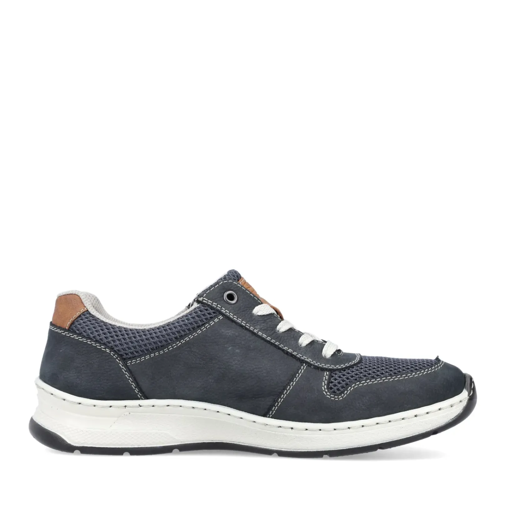 Clearance Rieker Meskie Sznurowane Buty W Kolorze Oceanicznego Blekitu