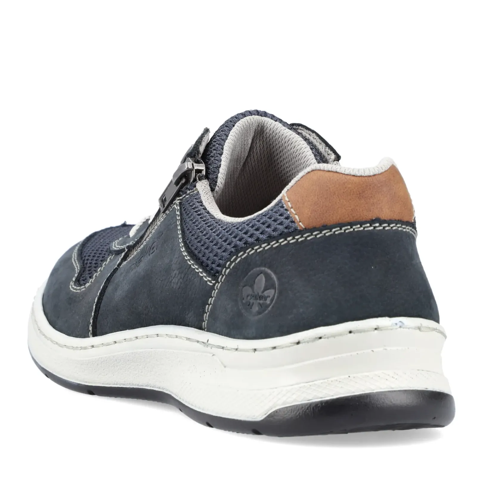 Clearance Rieker Meskie Sznurowane Buty W Kolorze Oceanicznego Blekitu