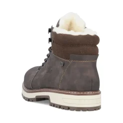 Sale Rieker Meskie Sznurowane Buty W Kolorze Kawowo-Brazowym