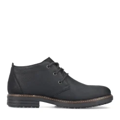Outlet Rieker Meskie Sznurowane Buty W Kolorze Asfaltowo-Czarnym