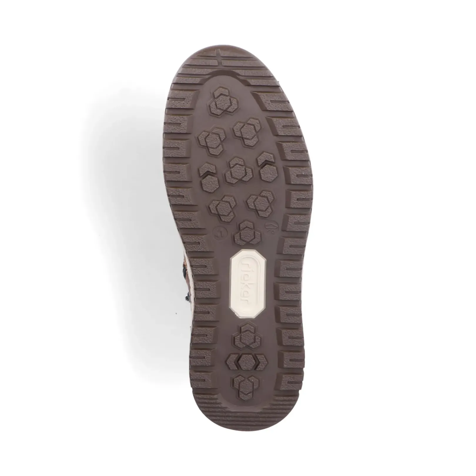 Hot Rieker Meskie Sznurowane Buty W Kolorze Lisiego Brazu