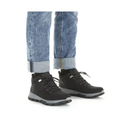 Online Rieker Meskie Sznurowane Buty , Asfaltowe, Czarne
