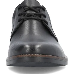 Discount Rieker Meskie Sznurowane Buty W Kolorze Nocnej Czerni