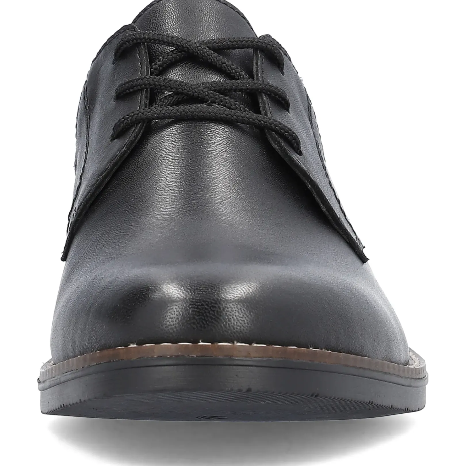 Discount Rieker Meskie Sznurowane Buty W Kolorze Nocnej Czerni