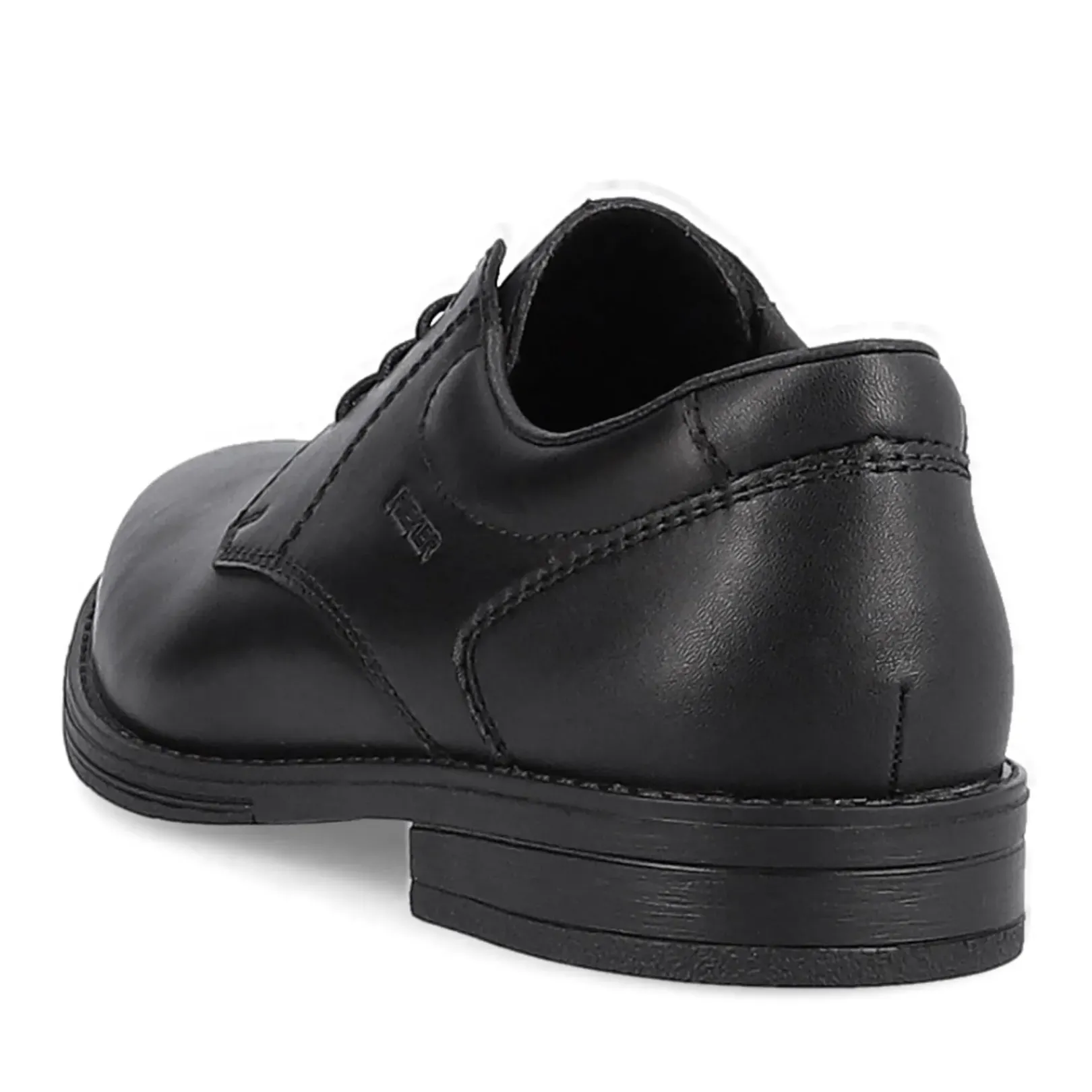 Outlet Rieker Meskie Sznurowane Buty W Kolorze Ciemnej Czerni