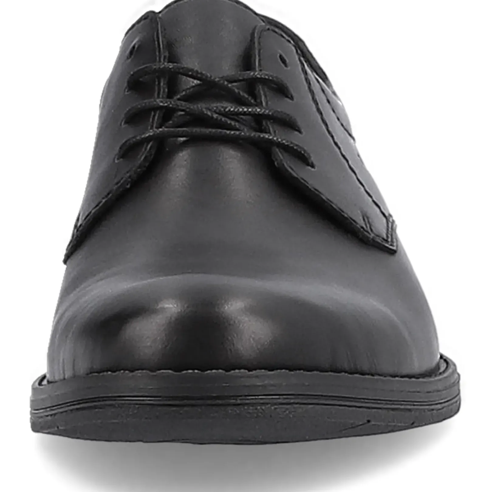 Outlet Rieker Meskie Sznurowane Buty W Kolorze Ciemnej Czerni