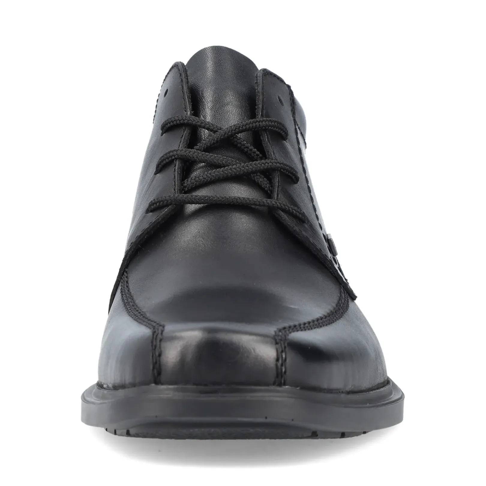 Fashion Rieker Meskie Sznurowane Buty W Kolorze Czarnym, Blyszczacym