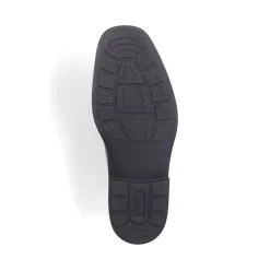 Fashion Rieker Meskie Sznurowane Buty W Kolorze Czarnym, Blyszczacym