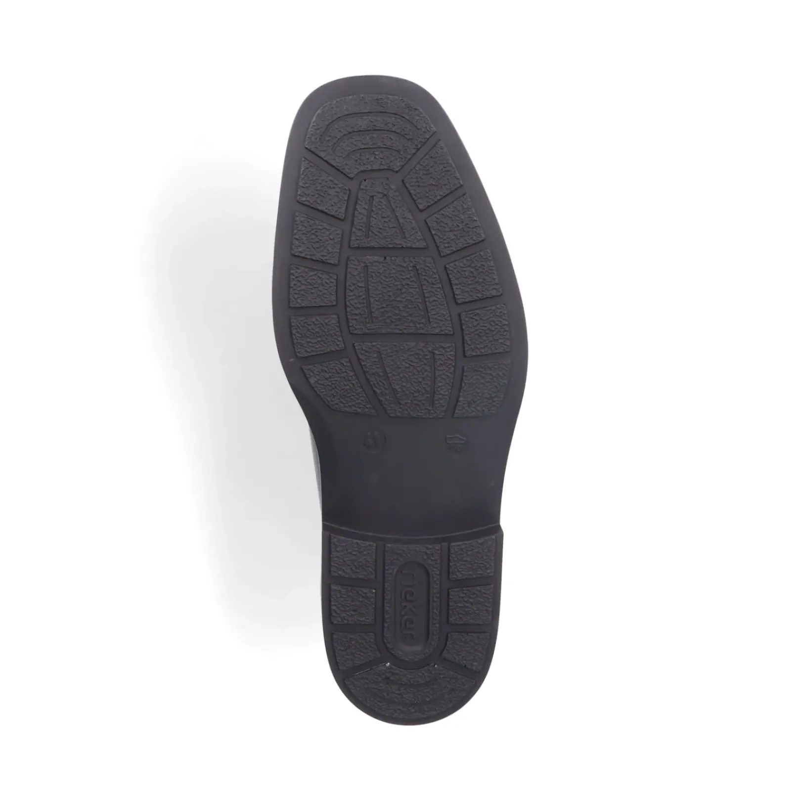 Fashion Rieker Meskie Sznurowane Buty W Kolorze Czarnym, Blyszczacym