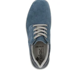 Online Rieker Meskie Sznurowane Buty W Kolorze Blekitnym