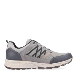 Best Rieker Meskie Sznurowane Buty W Kolorze Ksiezycowej Szarosci