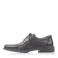 Best Rieker Meskie Sznurowane Buty W Kolorze Czarnym, Blyszczacym