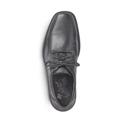 Best Rieker Meskie Sznurowane Buty W Kolorze Czarnym, Blyszczacym