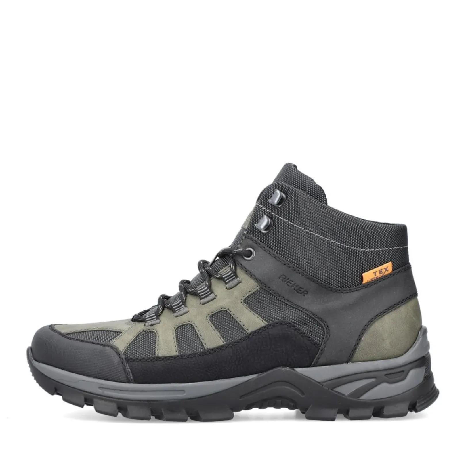Best Rieker Meskie Sznurowane Buty W Kolorze Zieleni Khaki
