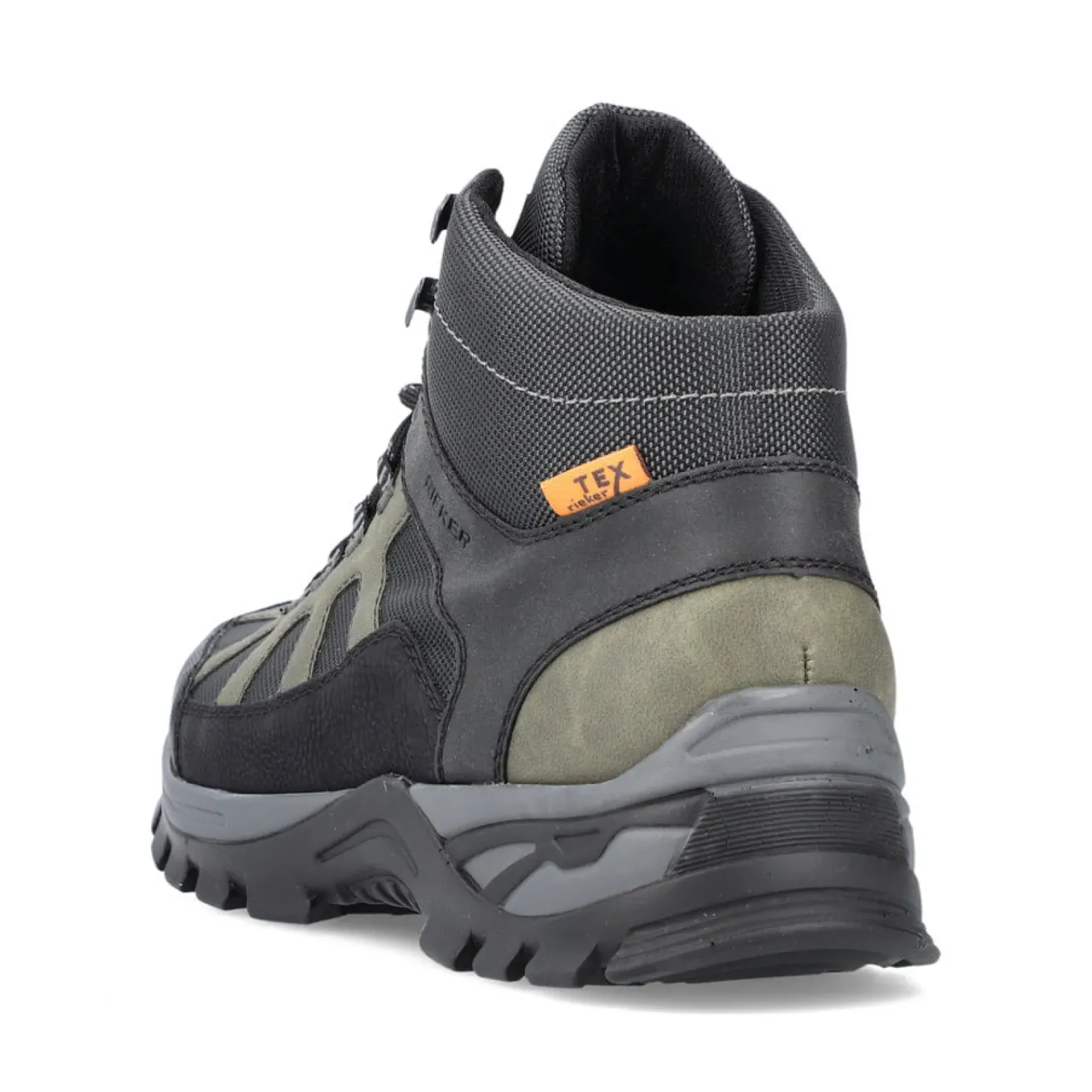 Best Rieker Meskie Sznurowane Buty W Kolorze Zieleni Khaki