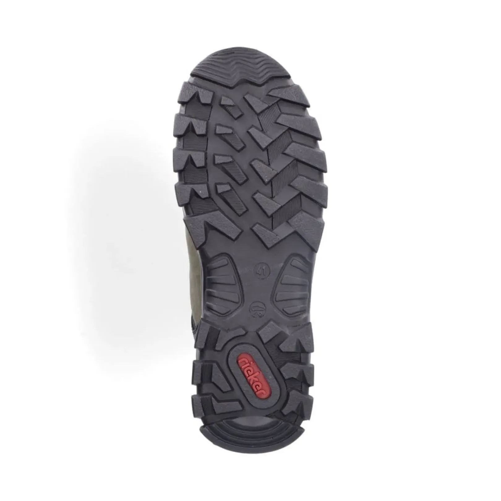Best Rieker Meskie Sznurowane Buty W Kolorze Zieleni Khaki