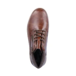 Online Rieker Meskie Sznurowane Buty W Kolorze Kawowo-Brazowym