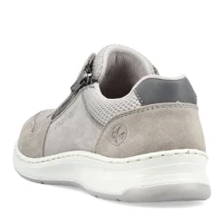 Best Rieker Meskie Sznurowane Buty W Kolorze Ksiezycowej Szarosci