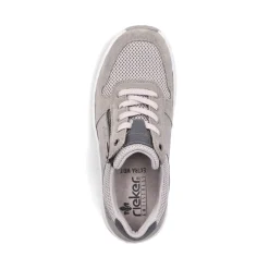 Best Rieker Meskie Sznurowane Buty W Kolorze Ksiezycowej Szarosci