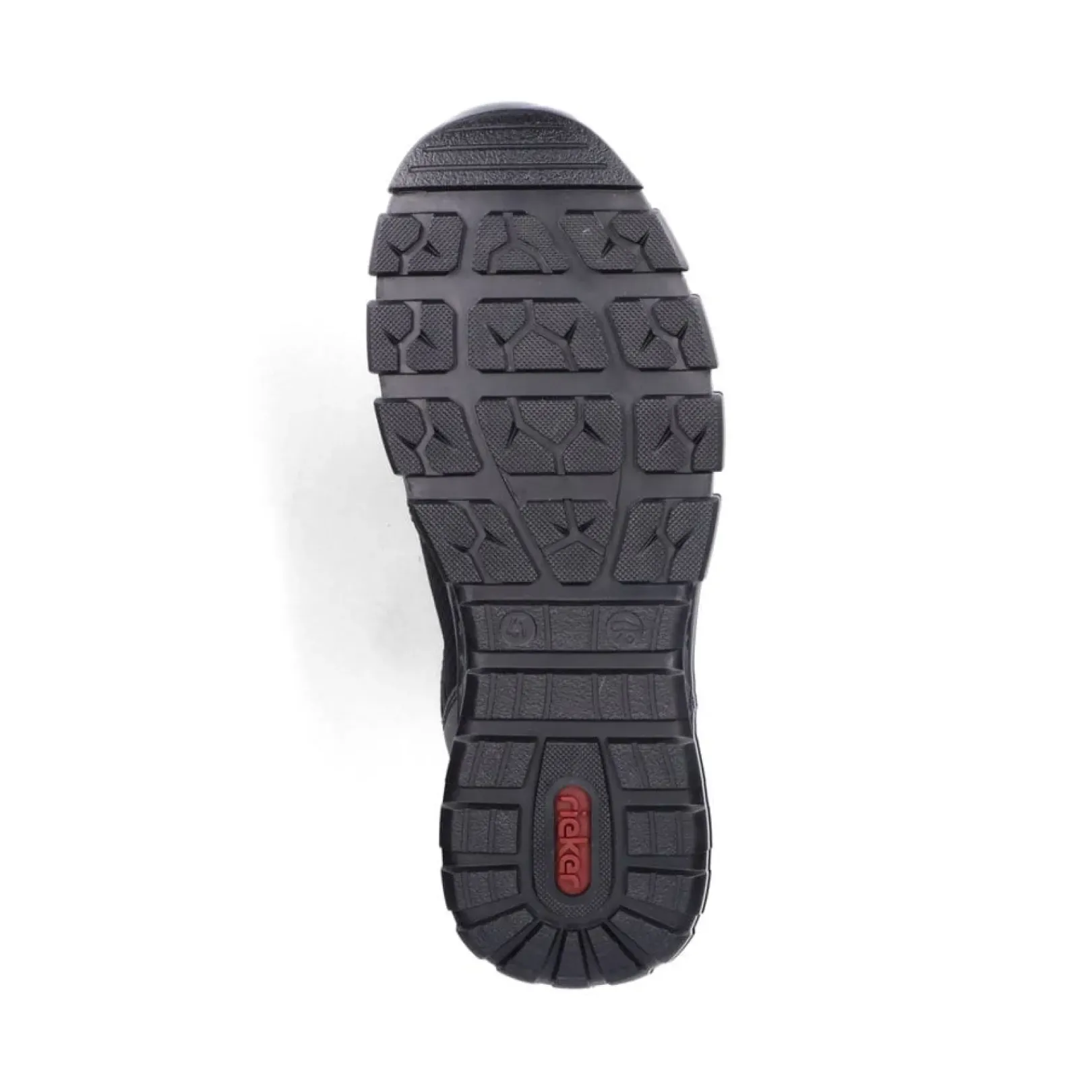 Sale Rieker Meskie Sznurowane Buty W Kolorze Kruczoczarnym