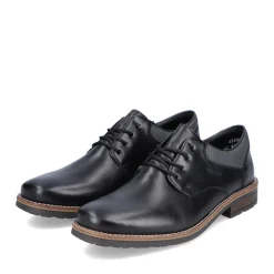 Sale Rieker Meskie Sznurowane Buty W Kolorze Czarnym, Blyszczacym