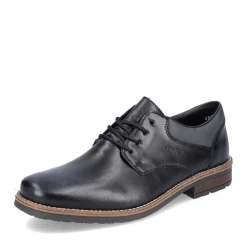Sale Rieker Meskie Sznurowane Buty W Kolorze Czarnym, Blyszczacym