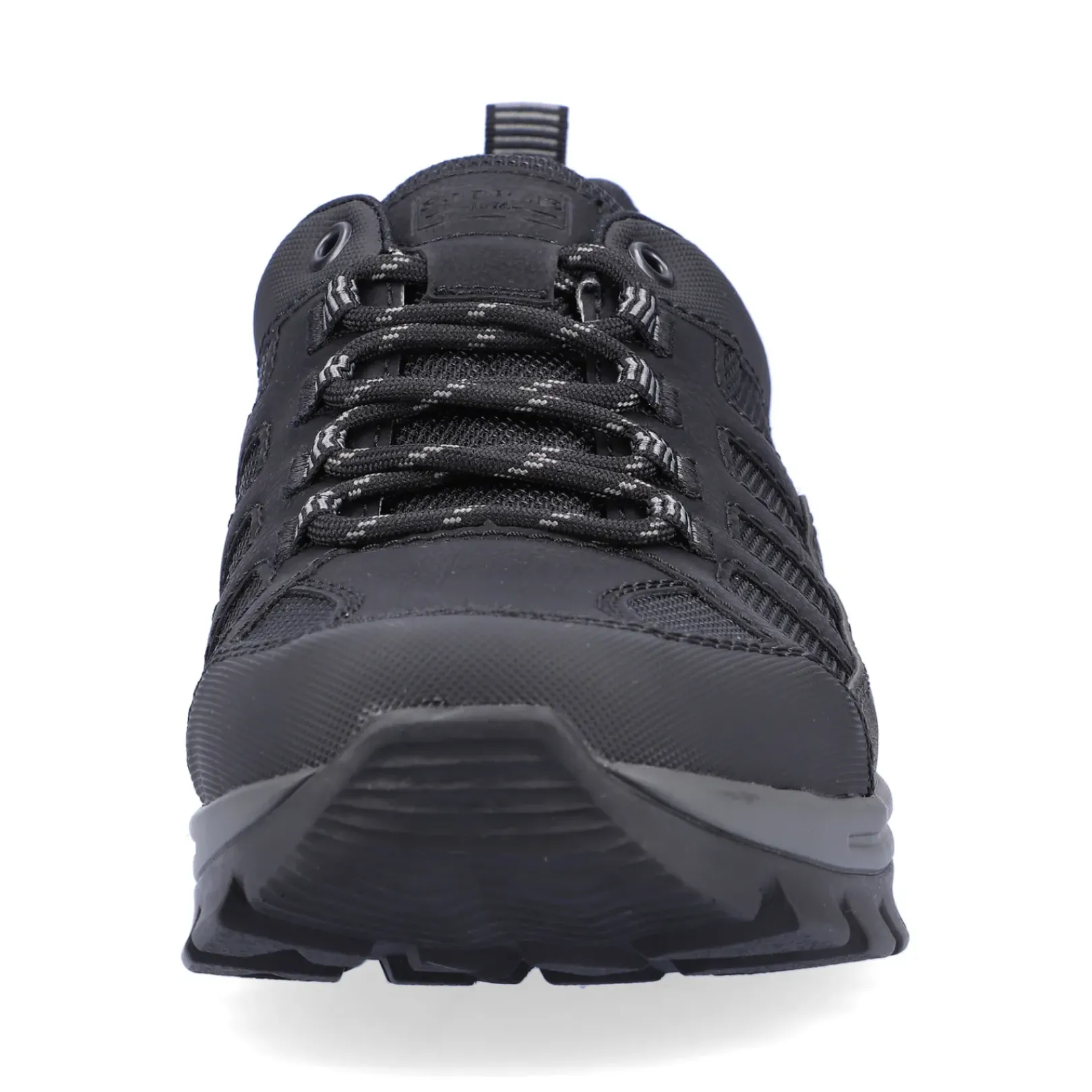 New Rieker Meskie Sznurowane Buty W Kolorze Kruczoczarnym