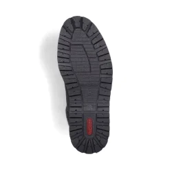 Discount Rieker Meskie Sznurowane Buty W Kolorze Miejskim W Kolorze Czarnym