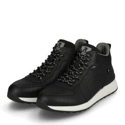 Sale Rieker Meskie Tenisowki High Night W Kolorze Czarnym
