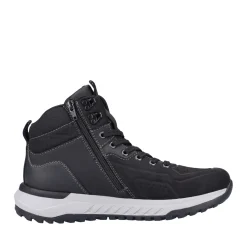 Online Rieker Meskie Tenisowki High Noir