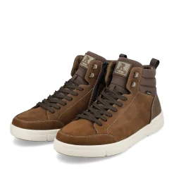 Sale Rieker Meskie Tenisowki High Wood Brown