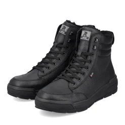 Hot Rieker Meskie Tenisowki High Midnight Black
