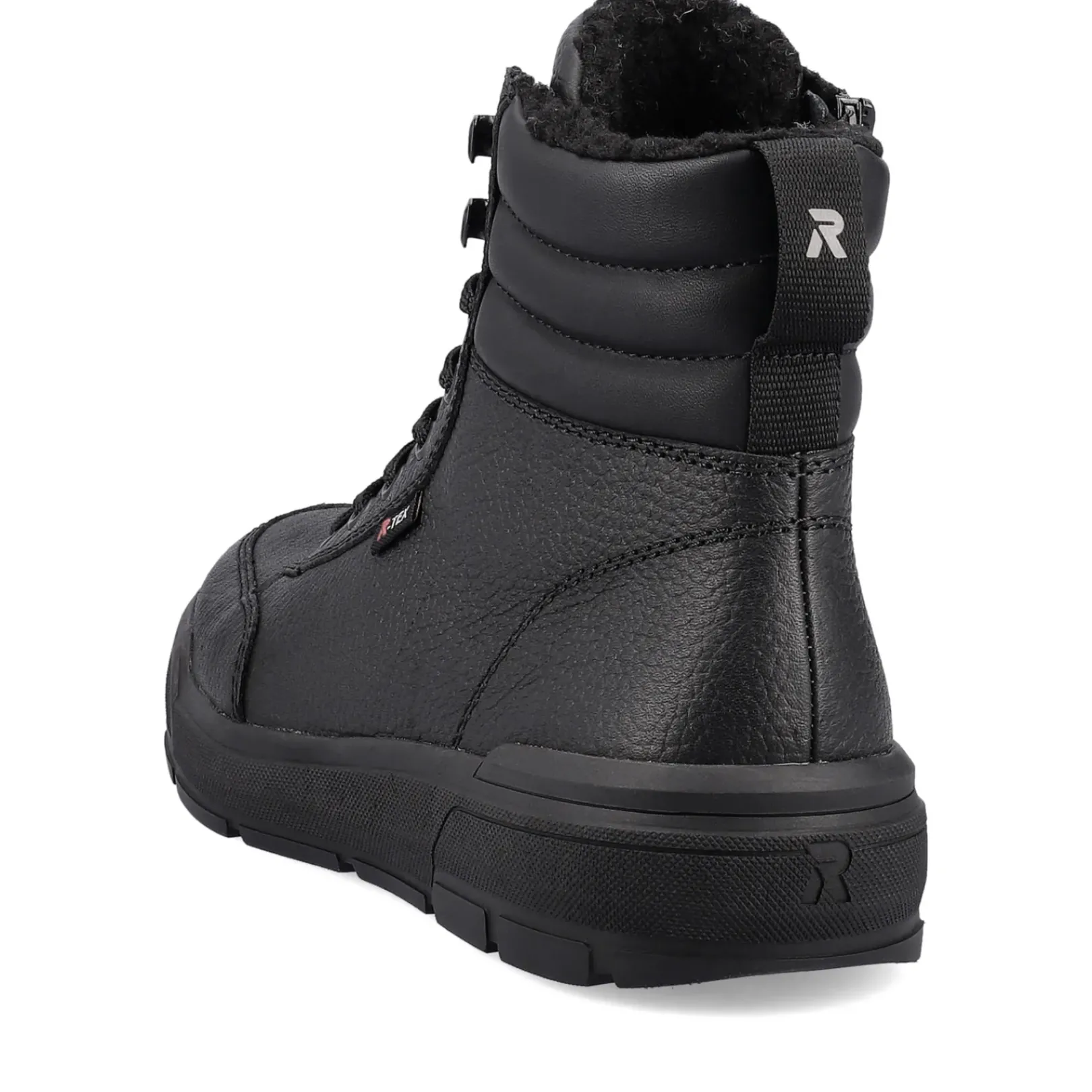 Hot Rieker Meskie Tenisowki High Midnight Black