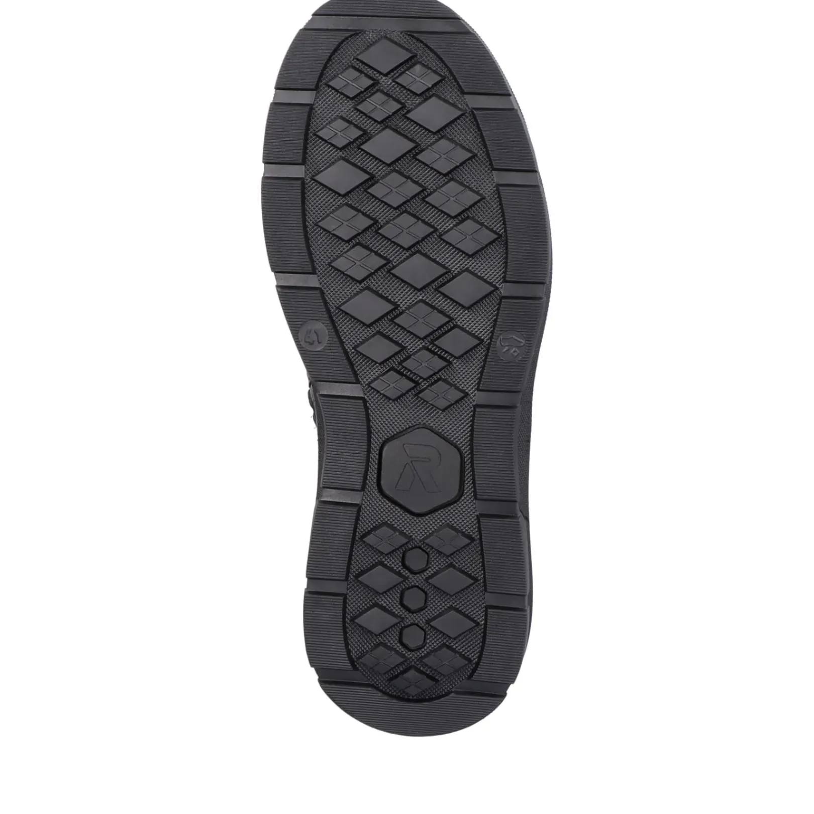 Hot Rieker Meskie Tenisowki High Midnight Black