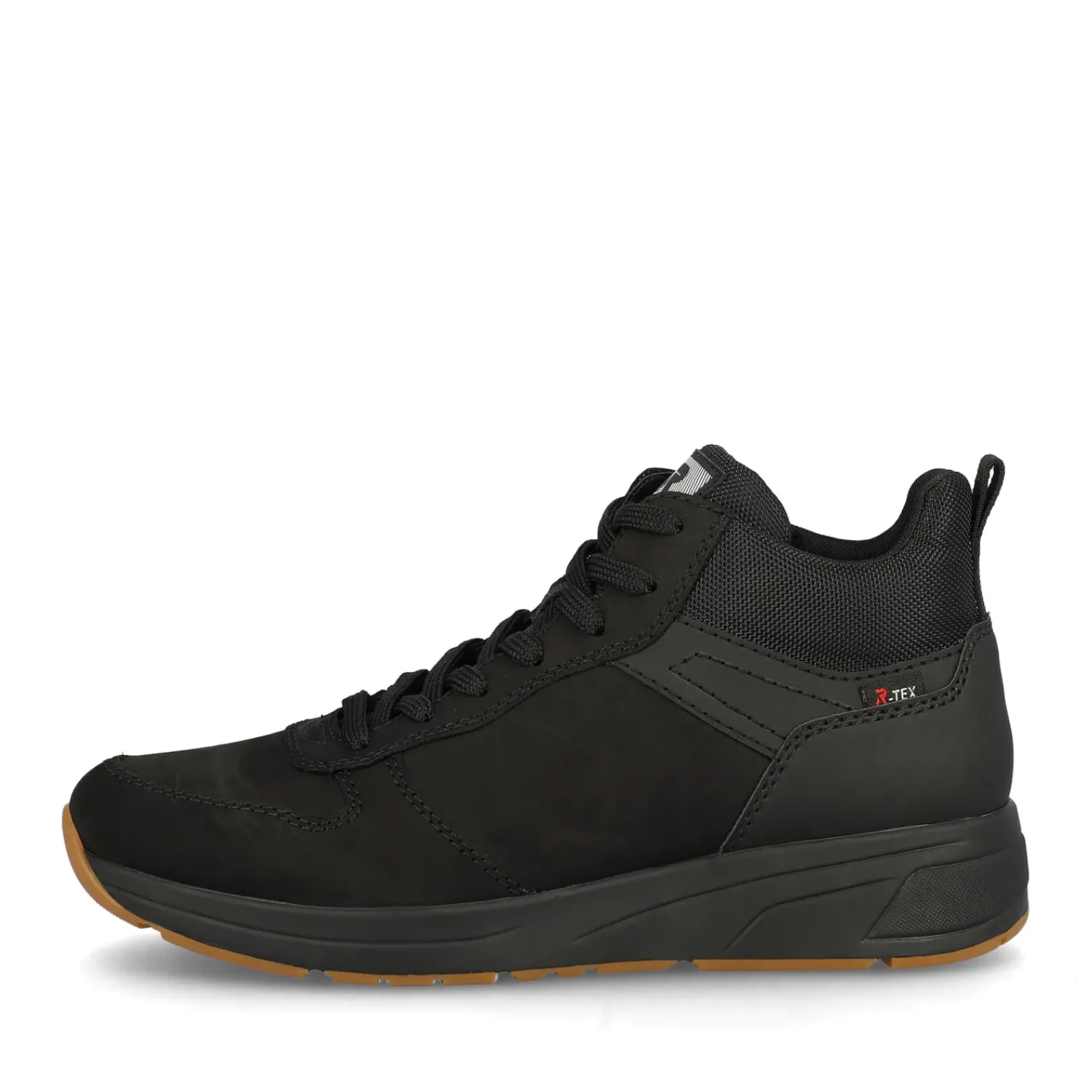 Fashion Rieker Meskie Tenisowki High Midnight Black