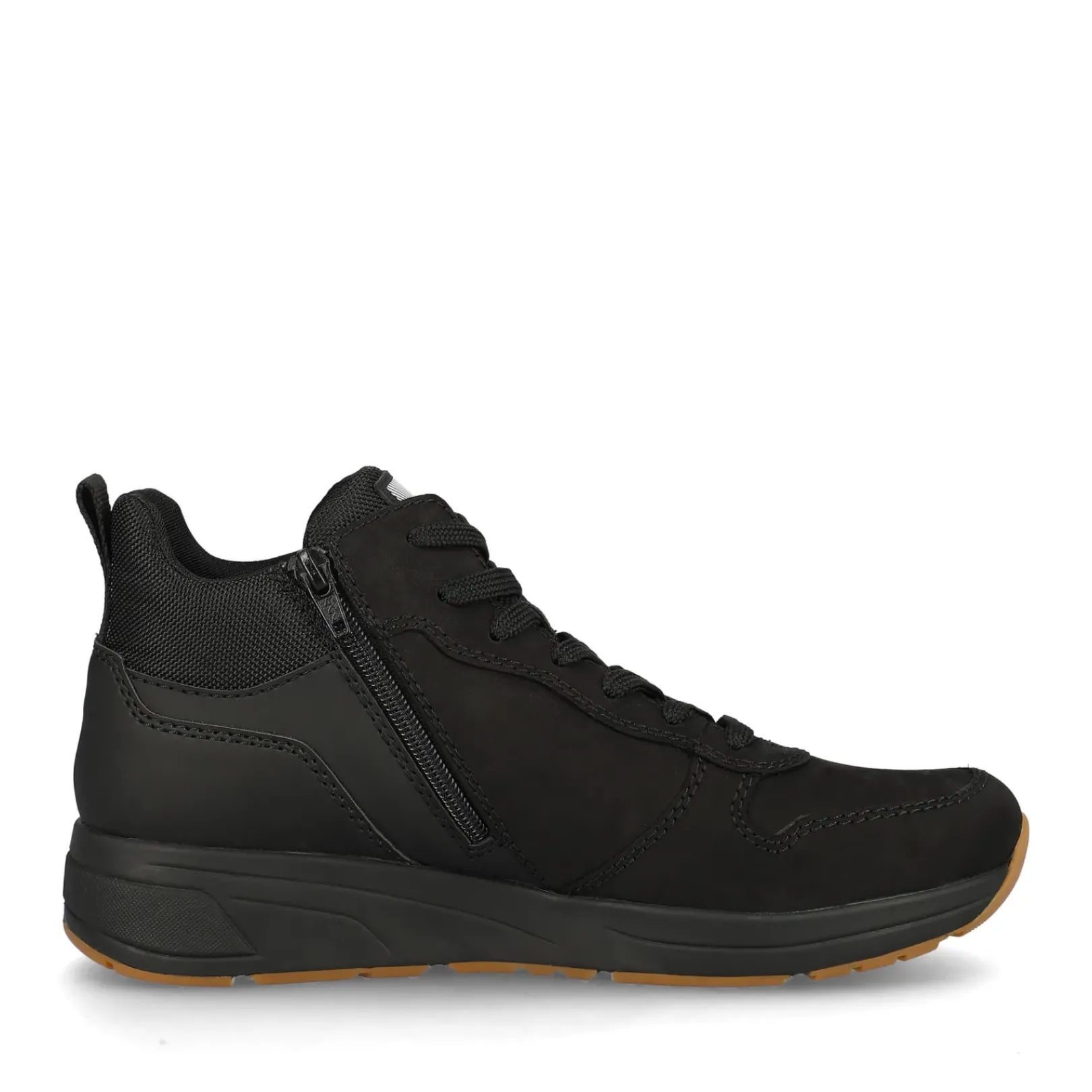 Fashion Rieker Meskie Tenisowki High Midnight Black