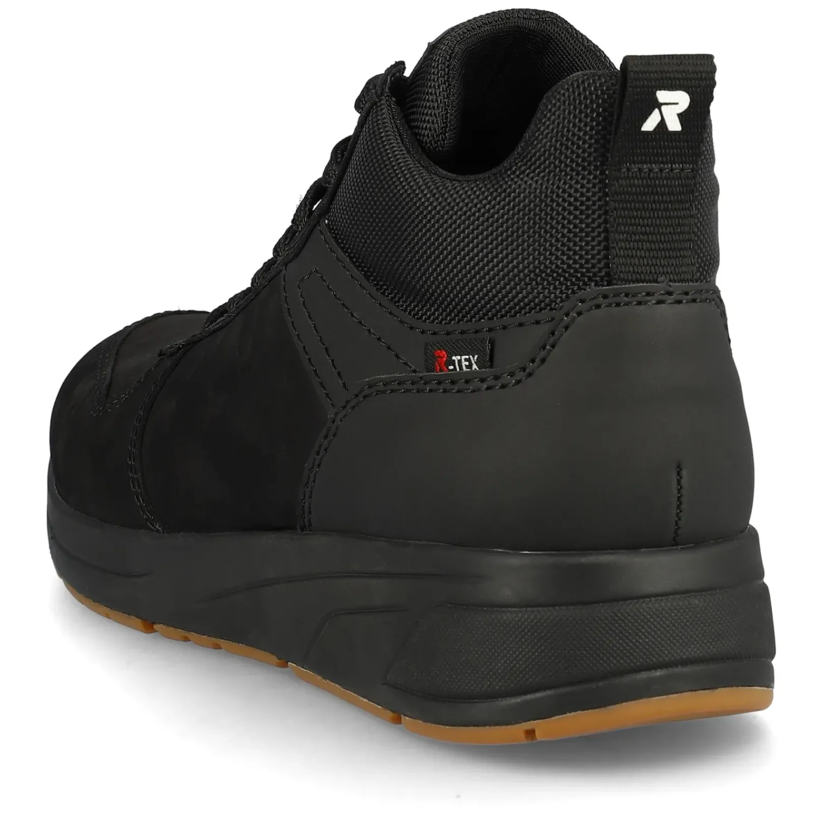 Fashion Rieker Meskie Tenisowki High Midnight Black