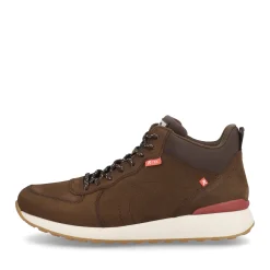Outlet Rieker Meskie Tenisowki High Wood Brown