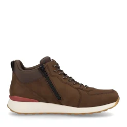 Outlet Rieker Meskie Tenisowki High Wood Brown