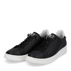 Fashion Rieker Meskie Tenisowki Low Noir