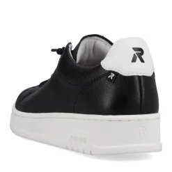 Fashion Rieker Meskie Tenisowki Low Noir