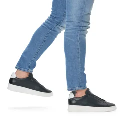 Fashion Rieker Meskie Tenisowki Low Noir